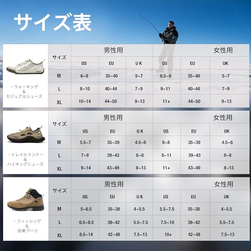 Unigear アイゼン チェーンスパイク 201ステンレス製 スノースパイク 軽量 凍結道路 登山 雪山 ハイキング トレッキング 通勤 穴釣り 磯釣り 沢登り 滑り止め 耐久性 収納袋付き 男女兼用(オレンジ,XL) 中間 画像