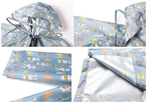 レインコート ランドセル 男の子 女の子 キッズレインウェア レインポンチョ 雨具 子供雨合羽 カッパ つば付き 防水 梅雨対策 超軽量 通気速乾 薄型 収納袋付き レイングッズ 自転車 通園 通学 アウトドア 6タイプ XLサイズ 最後 画像